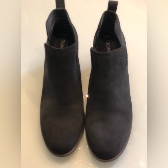 Ladies size 8.5 Toms wedge boots - Picture 4 of 8